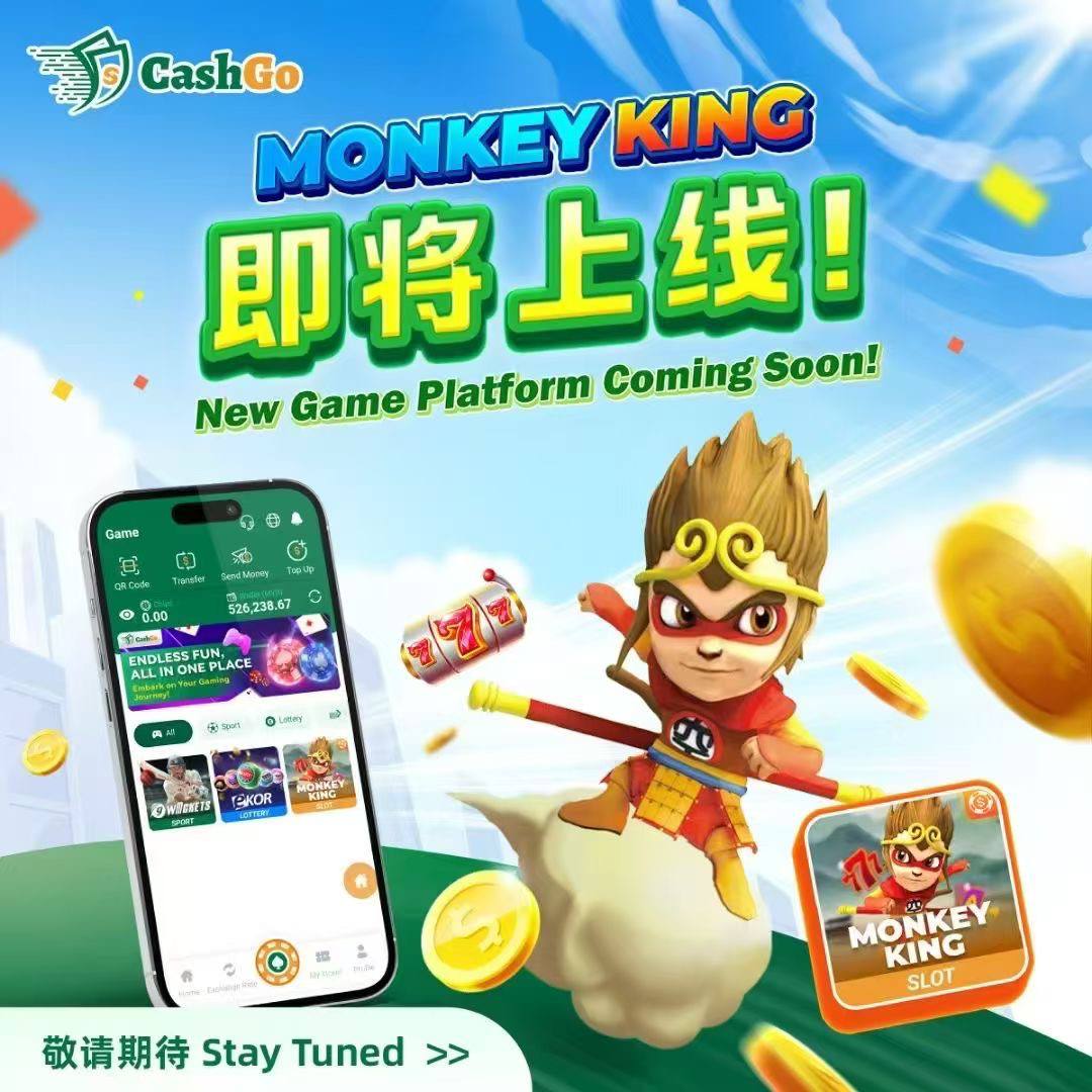 CASH GO - MONKEY KING game is launching soon